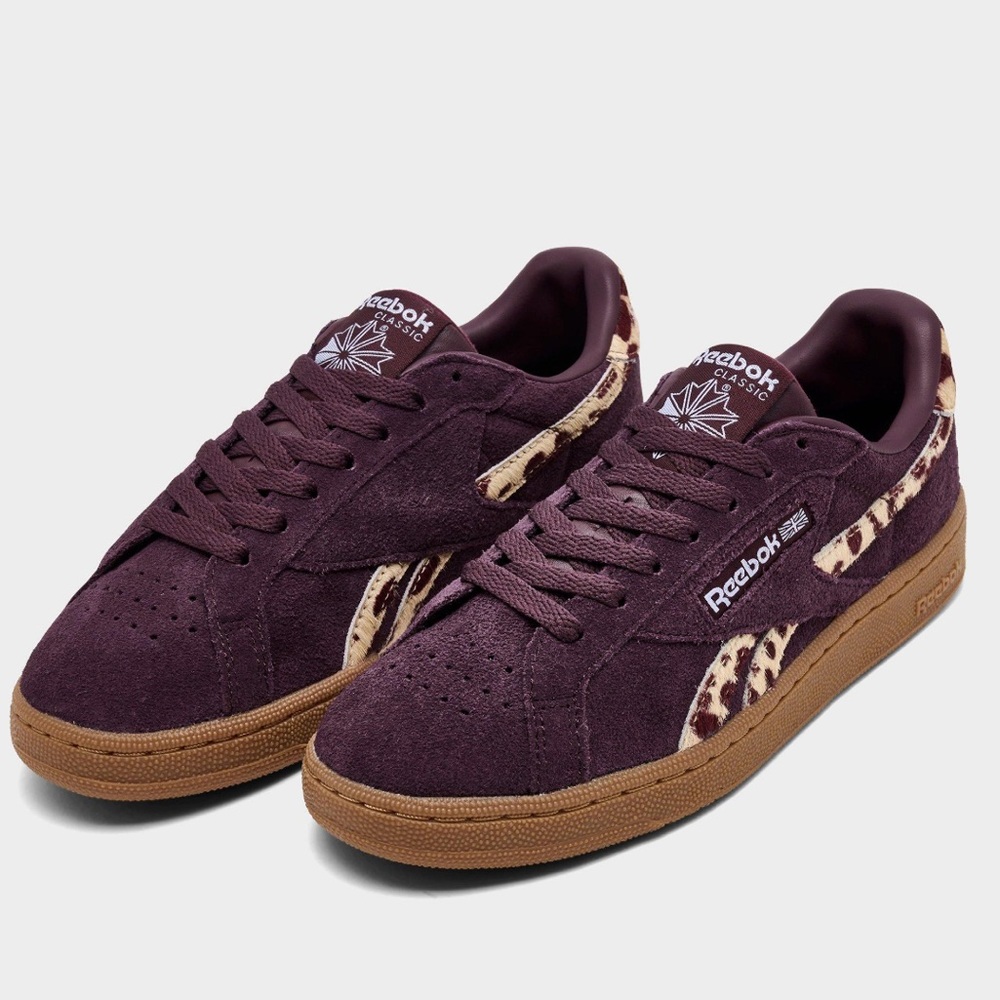 🐆 REEBOK CLUB C GROUNDS LEOPARD PRINT 🐆 - Picture 2 of 4